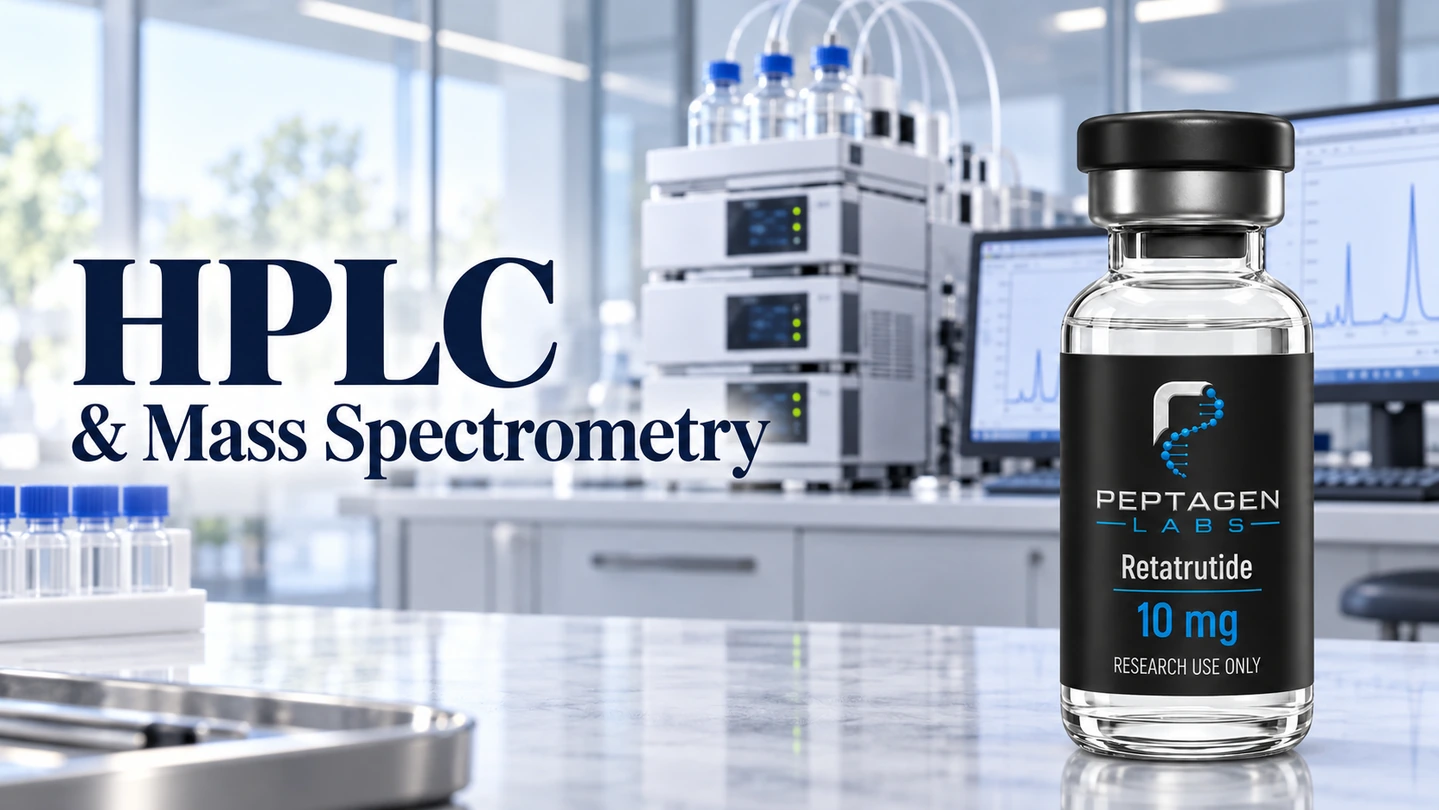 Pureza dos péptidos: como interpretar HPLC e espectrometria de massa