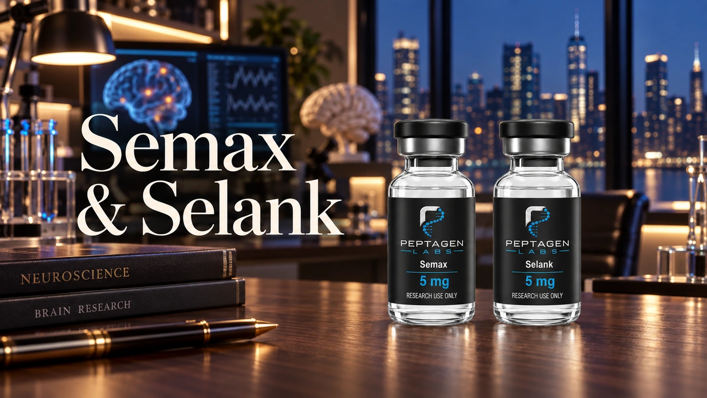 Semax e Selank: o que medem os estudos de conectividade